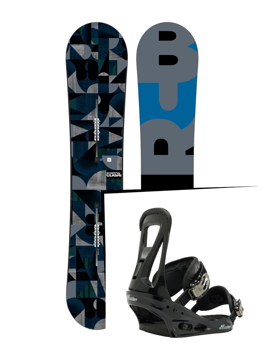 Set: Burton Clash 2017 +  Freestyle (1464193S) - Bild 1