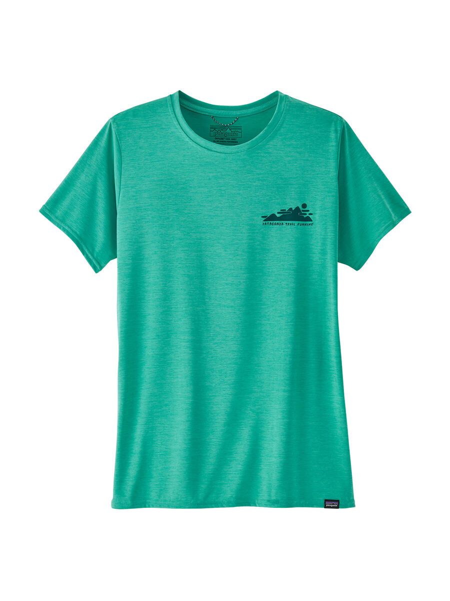 Patagonia Women's Capilene Cool Daily Graphic Shirt Trails Everywhere, fresh teal x-dye - Bild 2