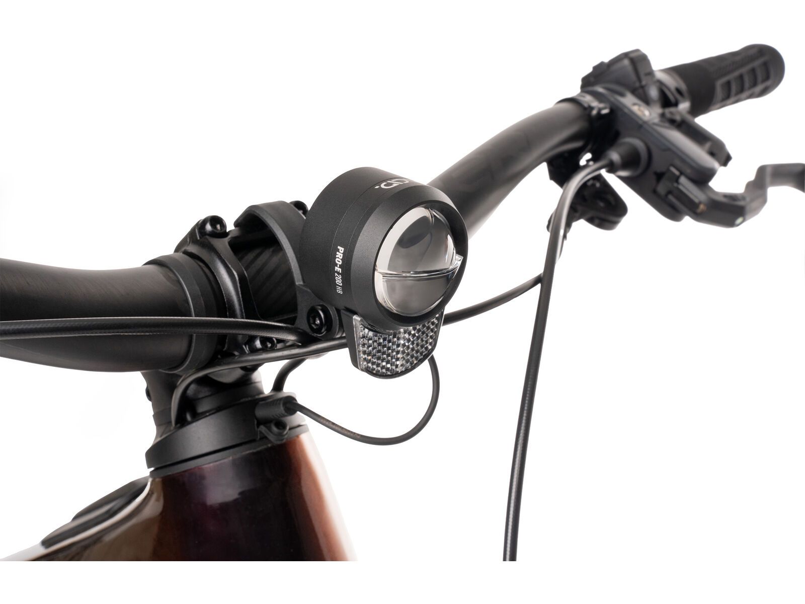 Cube Acid Frontlicht Pro-E 200 HB PowerBank, black, space grey`n`black - Bild 4