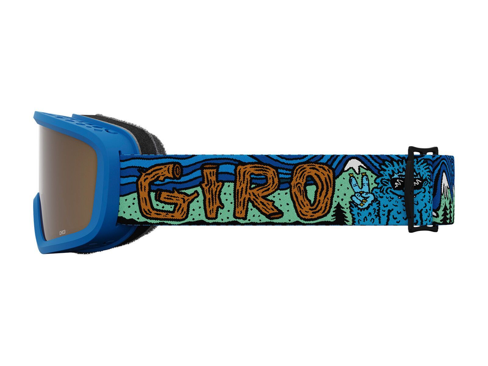 Giro Chico 2.0, Grey Cobalt / blue shreddy yeti - Bild 3