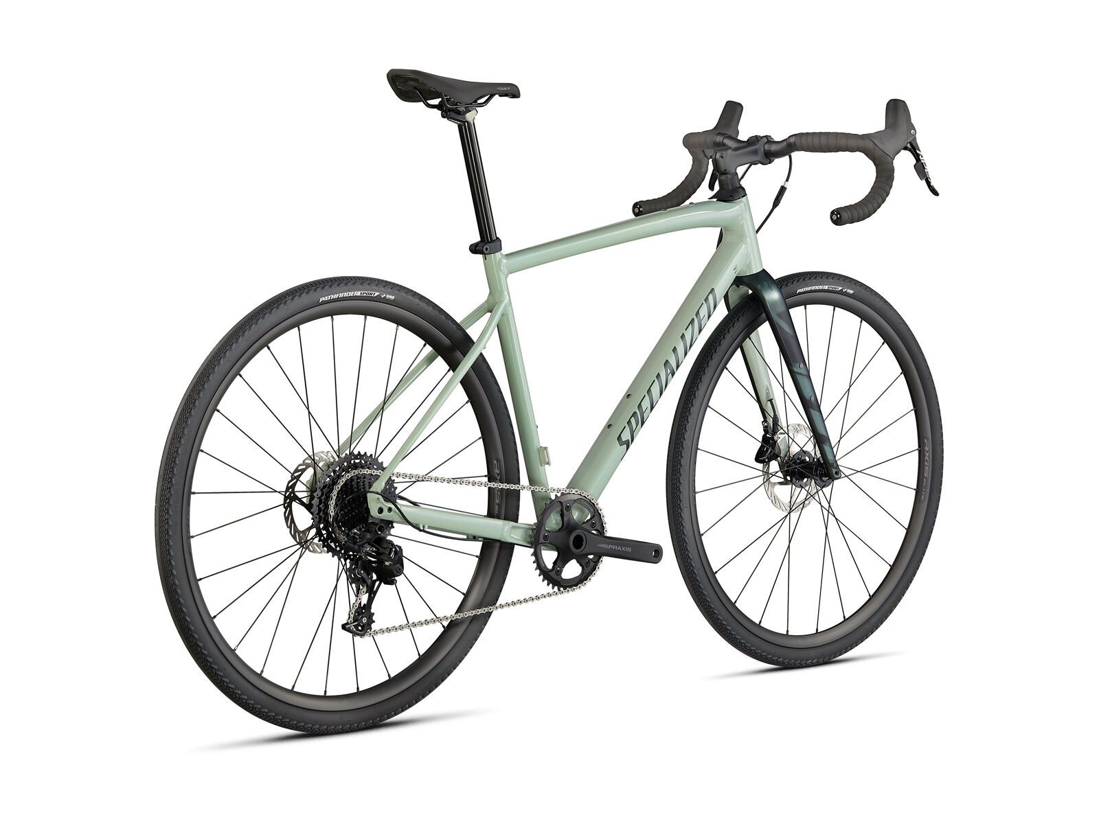 Specialized Diverge Comp E5, gloss spruce/oak metallic/chrome/wild - Bild 3