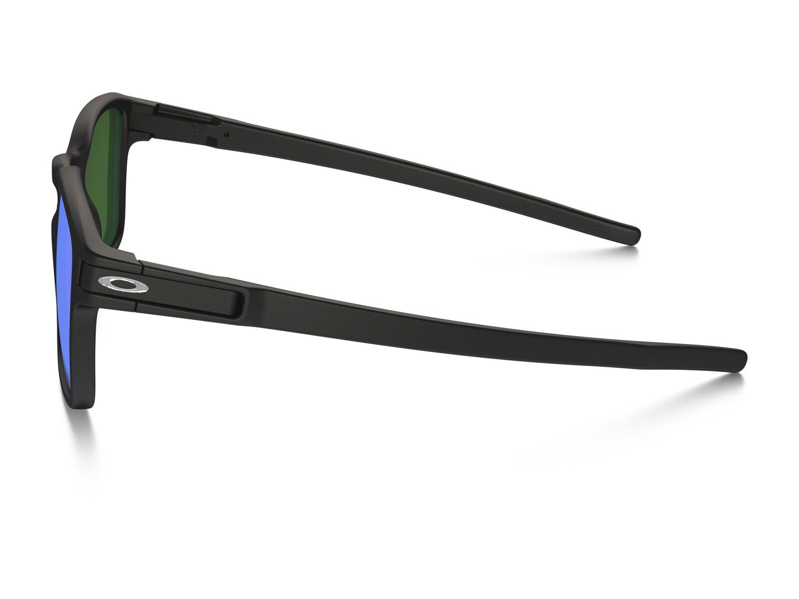 Oakley Latch Square Polarized, matte black/Lens: violet iridium polarized - Bild 4
