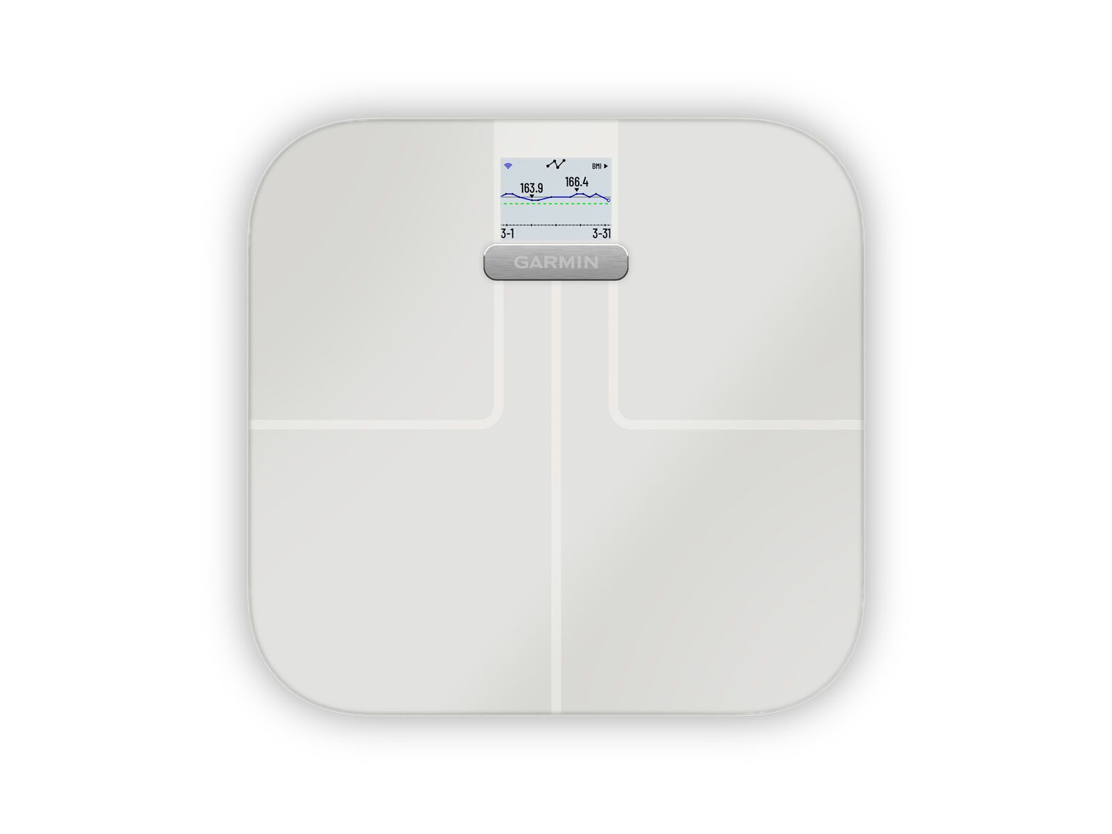 Garmin Index S2 Smart-Waage, weiß - Bild 3