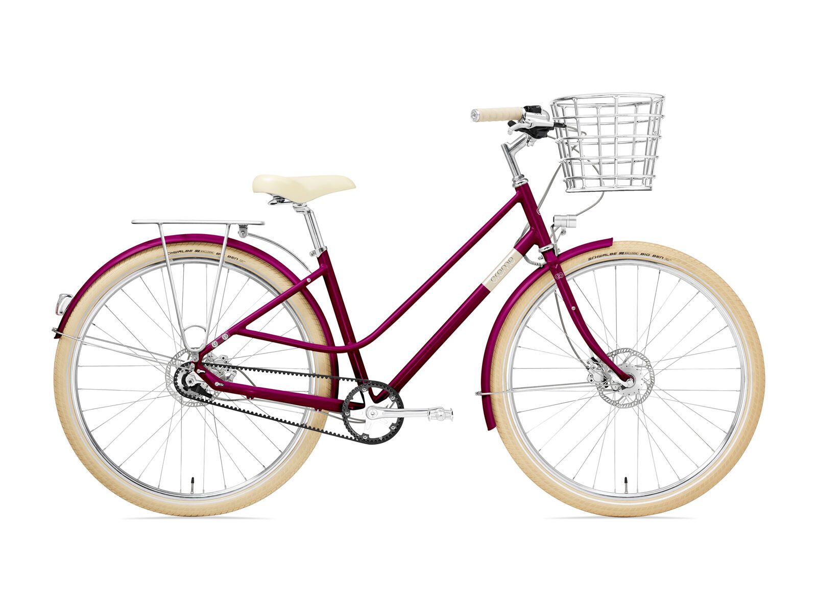 Creme Cycles Eve 8, burgundy - Bild 1