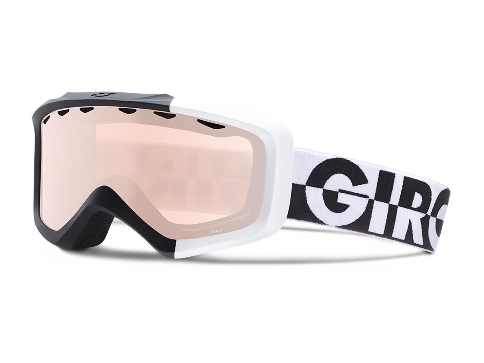 Giro Grade, black/white 50/50, rose silver - Bild 1