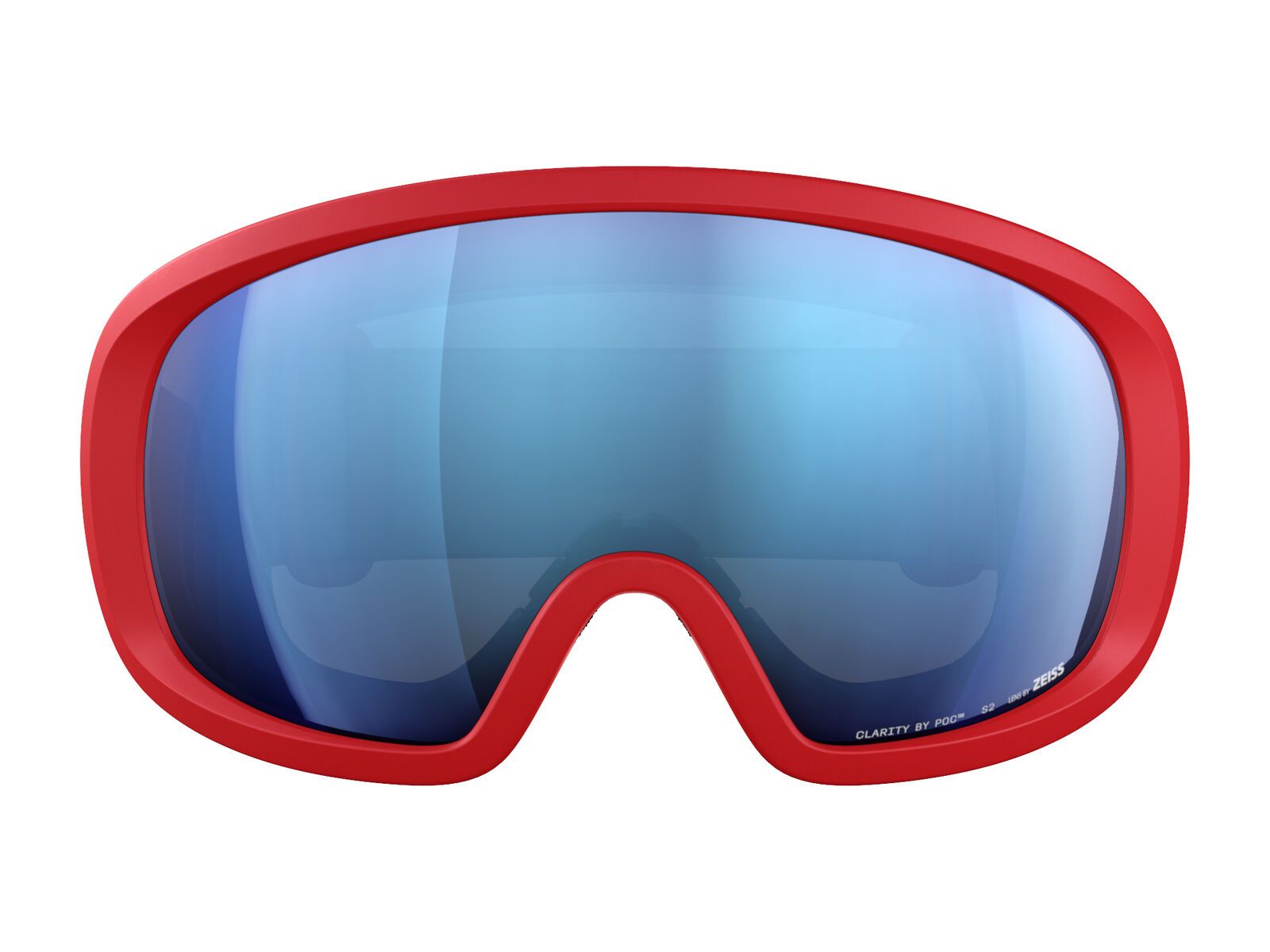 POC Fovea Mid, Clarity Hi. Intense Partly Sunny Blue / prismane red - Bild 2