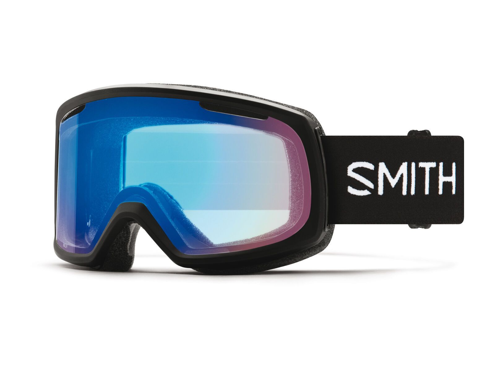 Smith Riot inkl. WS, black/Lens: chromapop storm rose flash - Bild 1