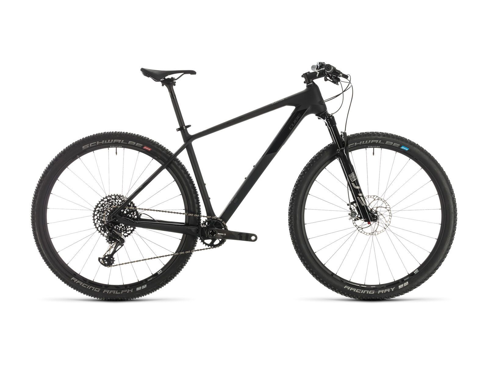 *** 2. Wahl *** Cube Reaction C:62 SLT 2020, carbon´n´silver - Mountainbike | Größe 17 Zoll - Bild 1