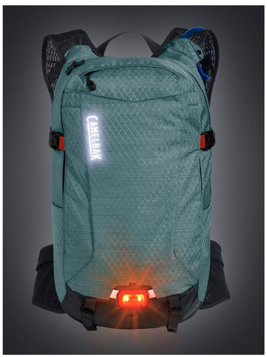 Camelbak Damen M.U.L.E. Pro Trinkrucksack 14 L + 3 L Reservoir, mineral blue/charcoal - Bild 12
