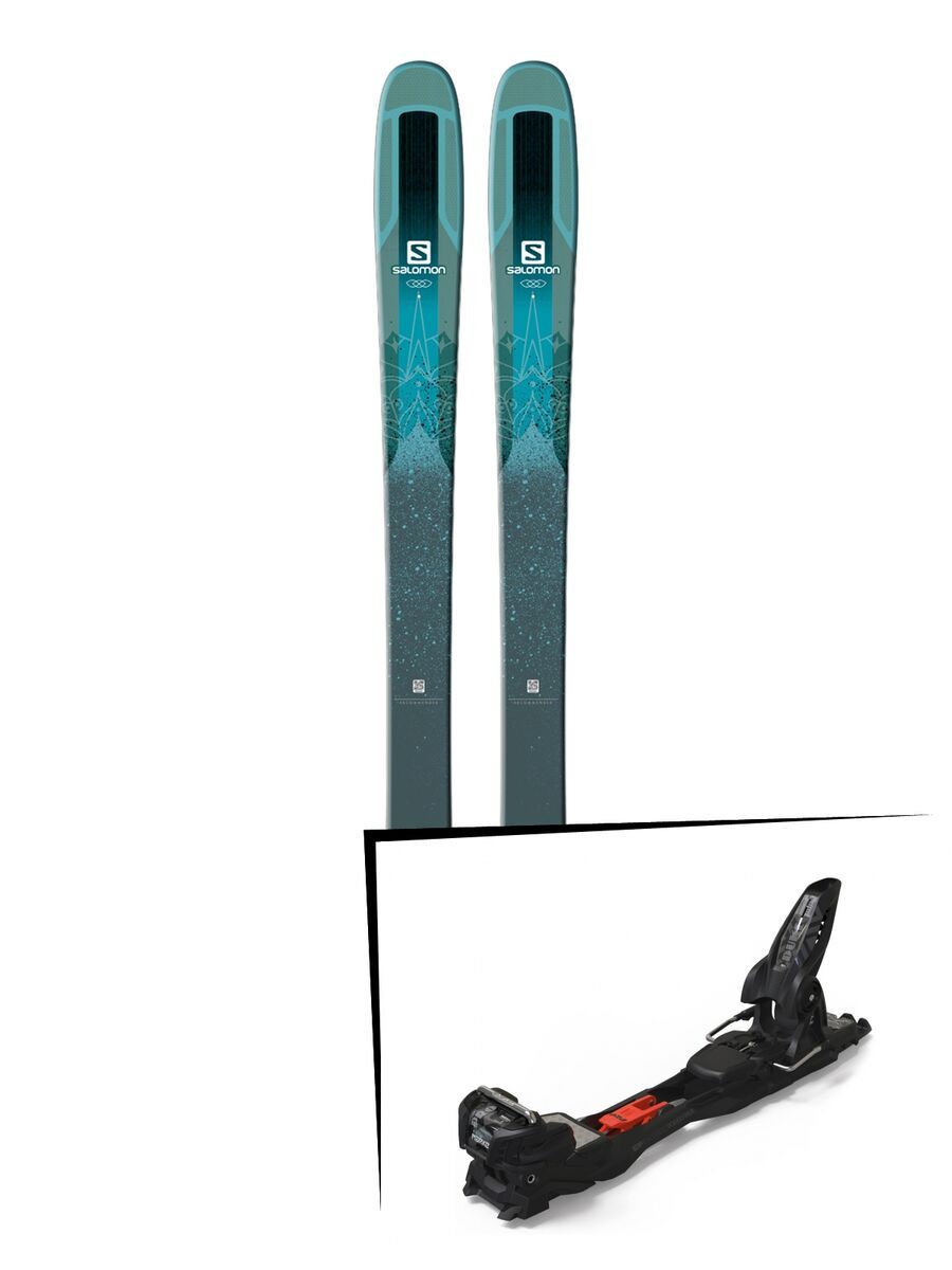 Set: Salomon QST Lumen 99 2018 + Marker Duke Pro EPF 18 black - Bild 1