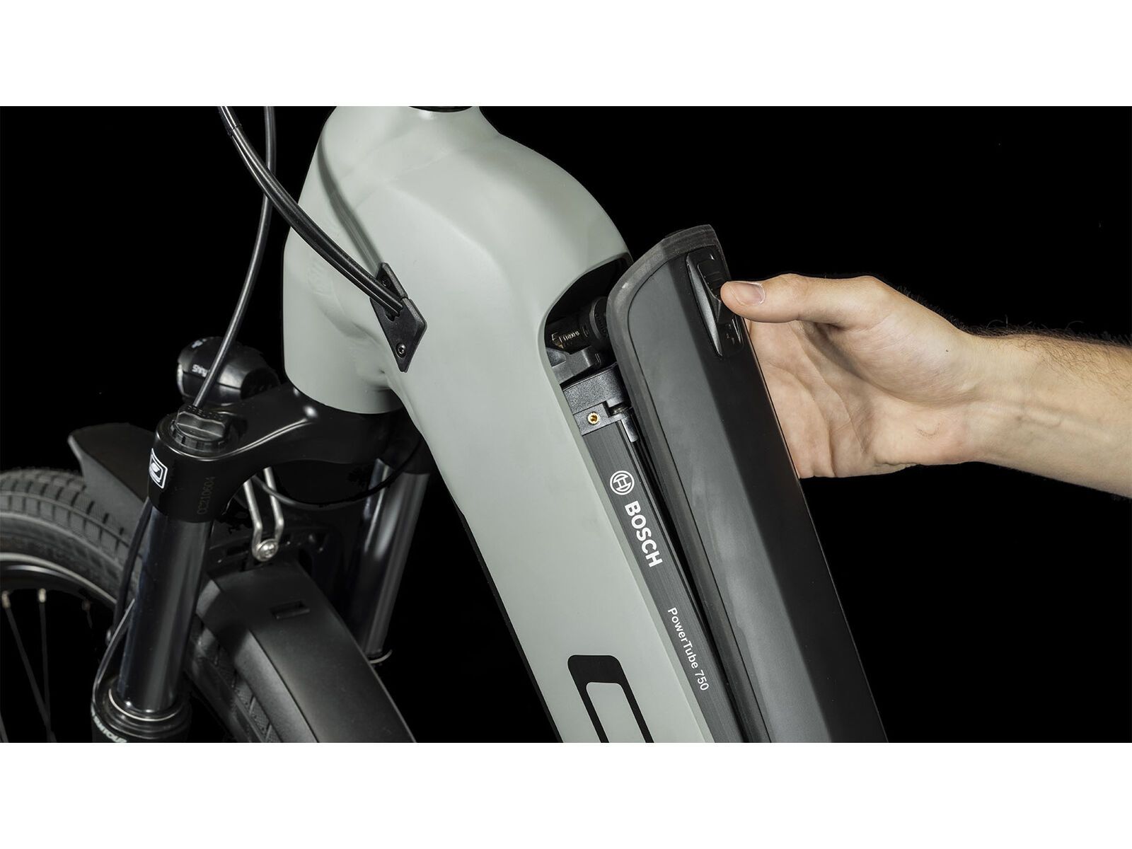 Cube Kathmandu Hybrid One 750 Easy Entry, swampgrey´n´black - Bild 5