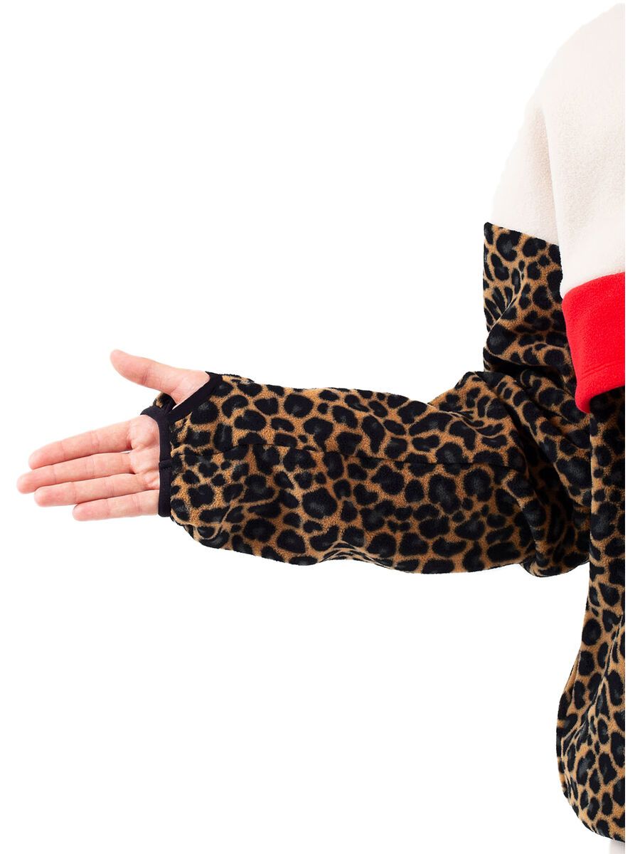 Eivy Ball Fleece, offwhite & leopard - Bild 8