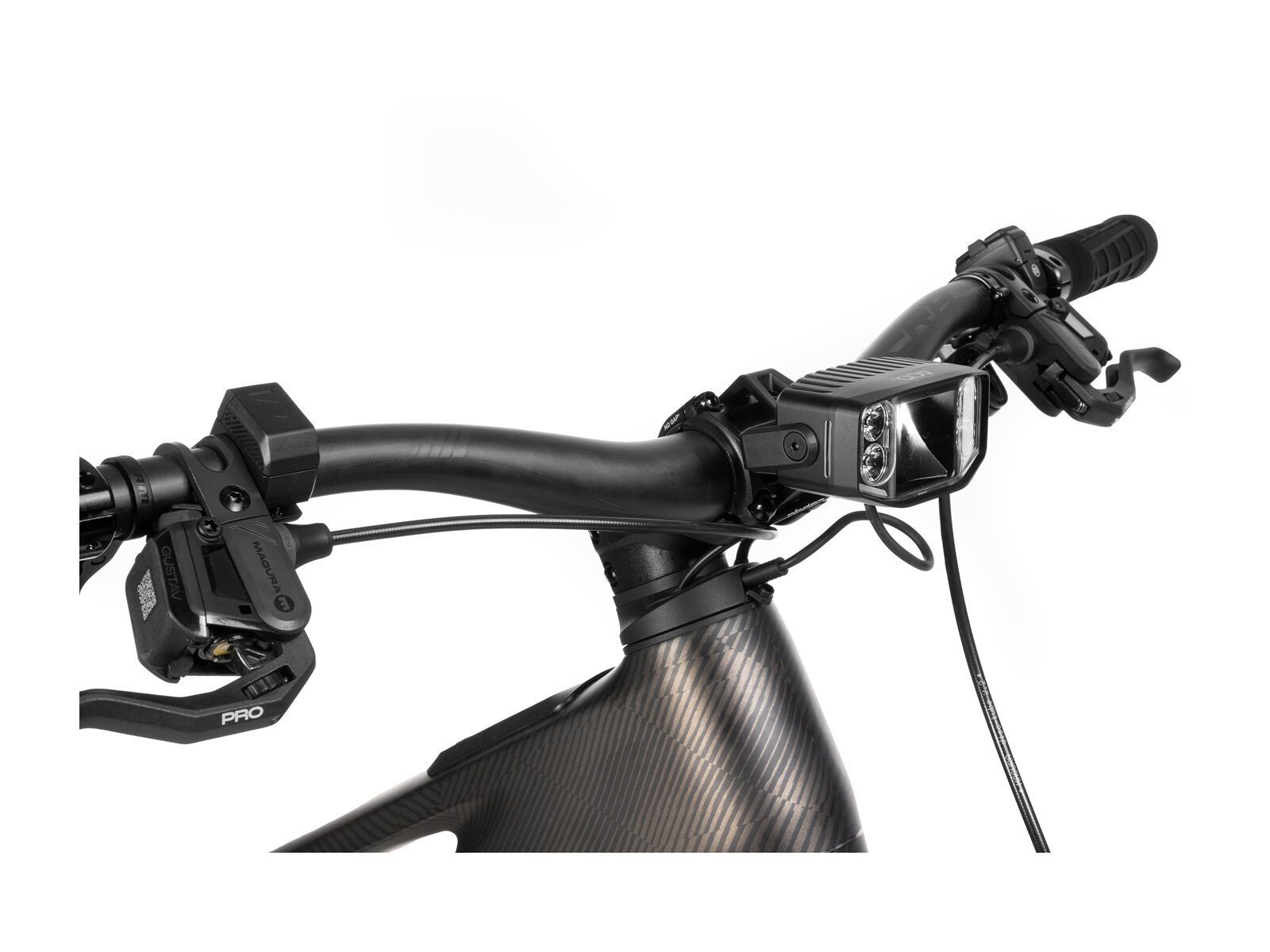 Cube Acid E-Bike Frontlicht Pro-E 300 Wide HB X-Connect, black - Bild 2