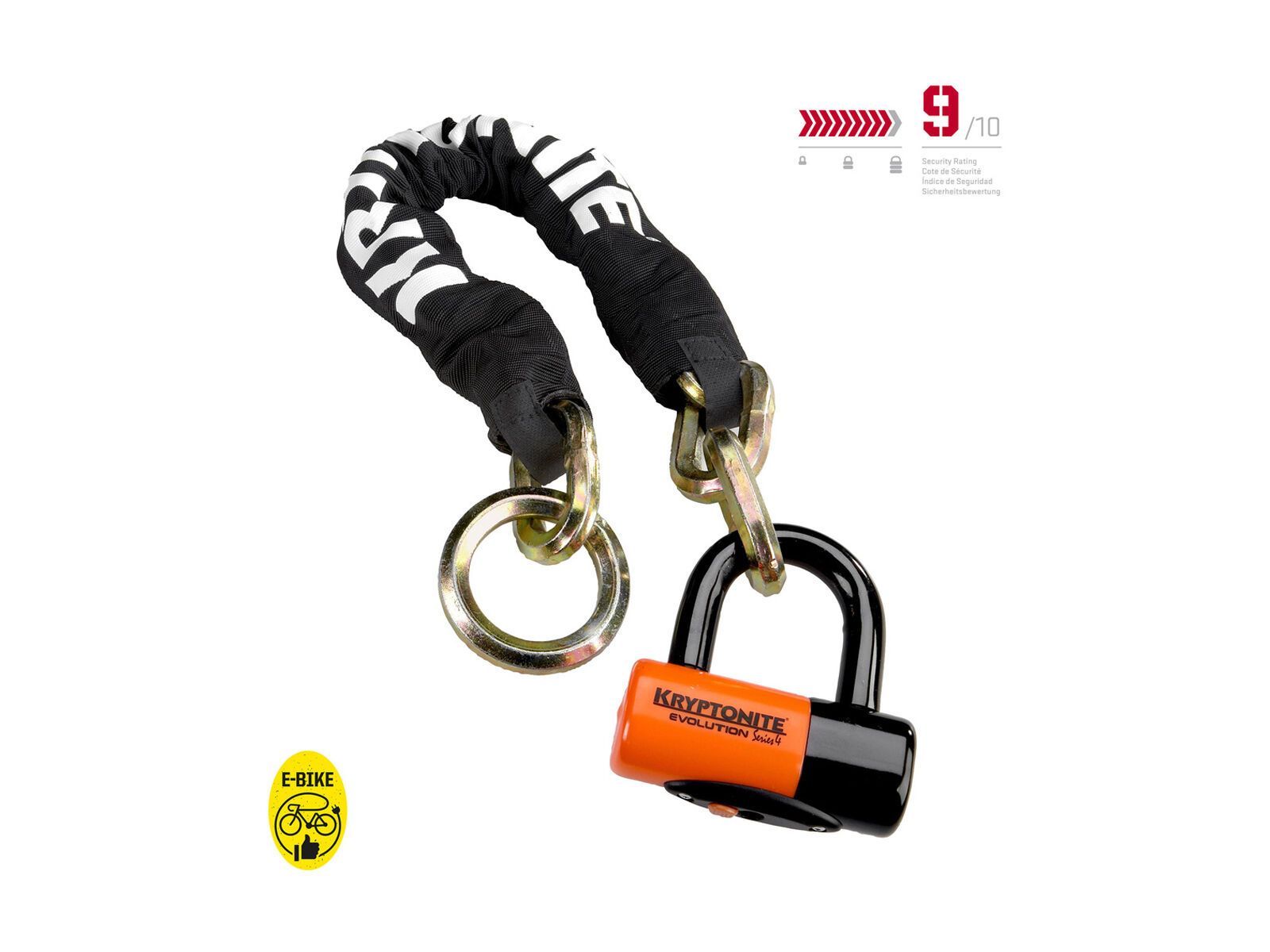 Kryptonite New York Noose 1275 + EV4 (75 cm) - Bild 2