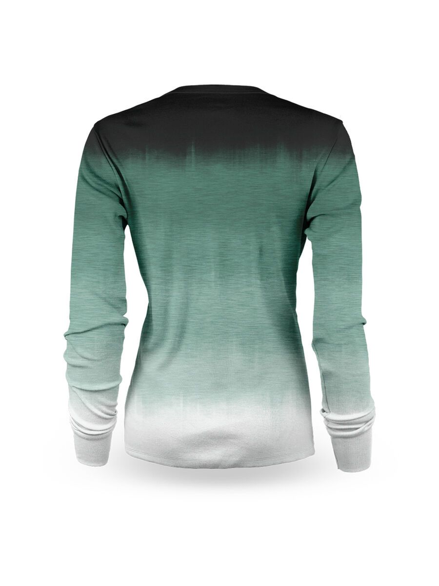 Loose Riders Women's Jersey LS Fade Forest, green/black - Bild 2