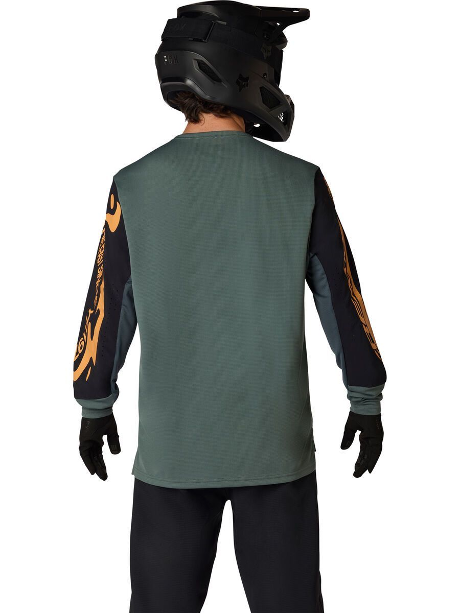 Fox Defend Long Sleeve Jersey Creation, sage - Bild 3