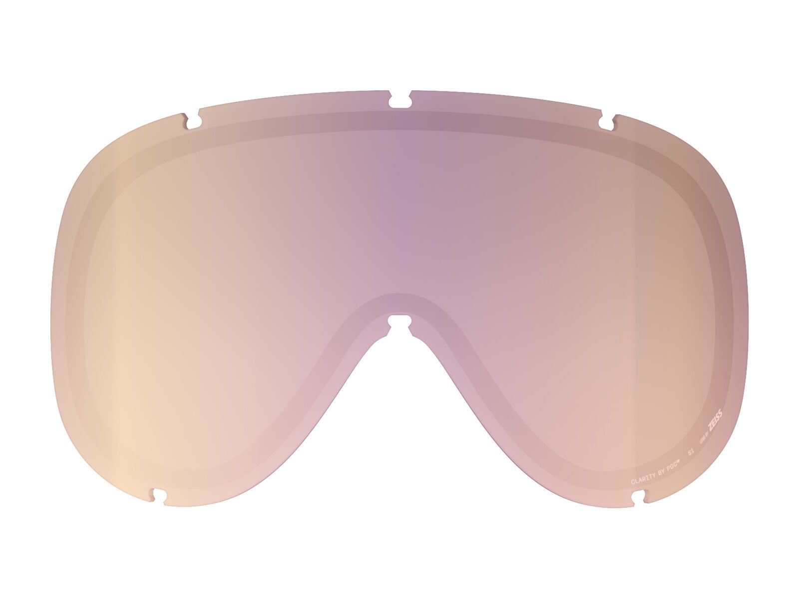 POC Retina Mid/Retina Mid Race Lens, Clarity Int. Cloudy Coral - Bild 1