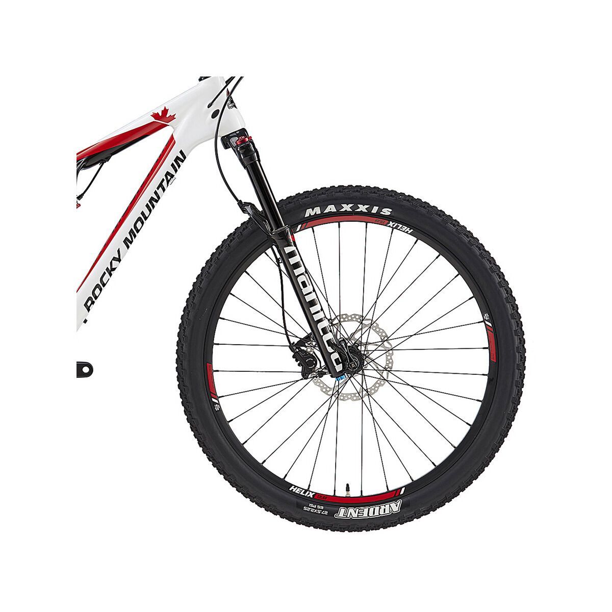 Rocky Mountain Thunderbolt 730 MSL, gloss white/black/rocky mountain red - Bild 2
