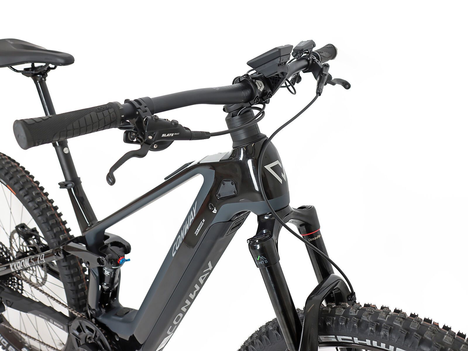 Conway Xyron S 7.9 Carbon, black metallic / silver matt - Bild 9