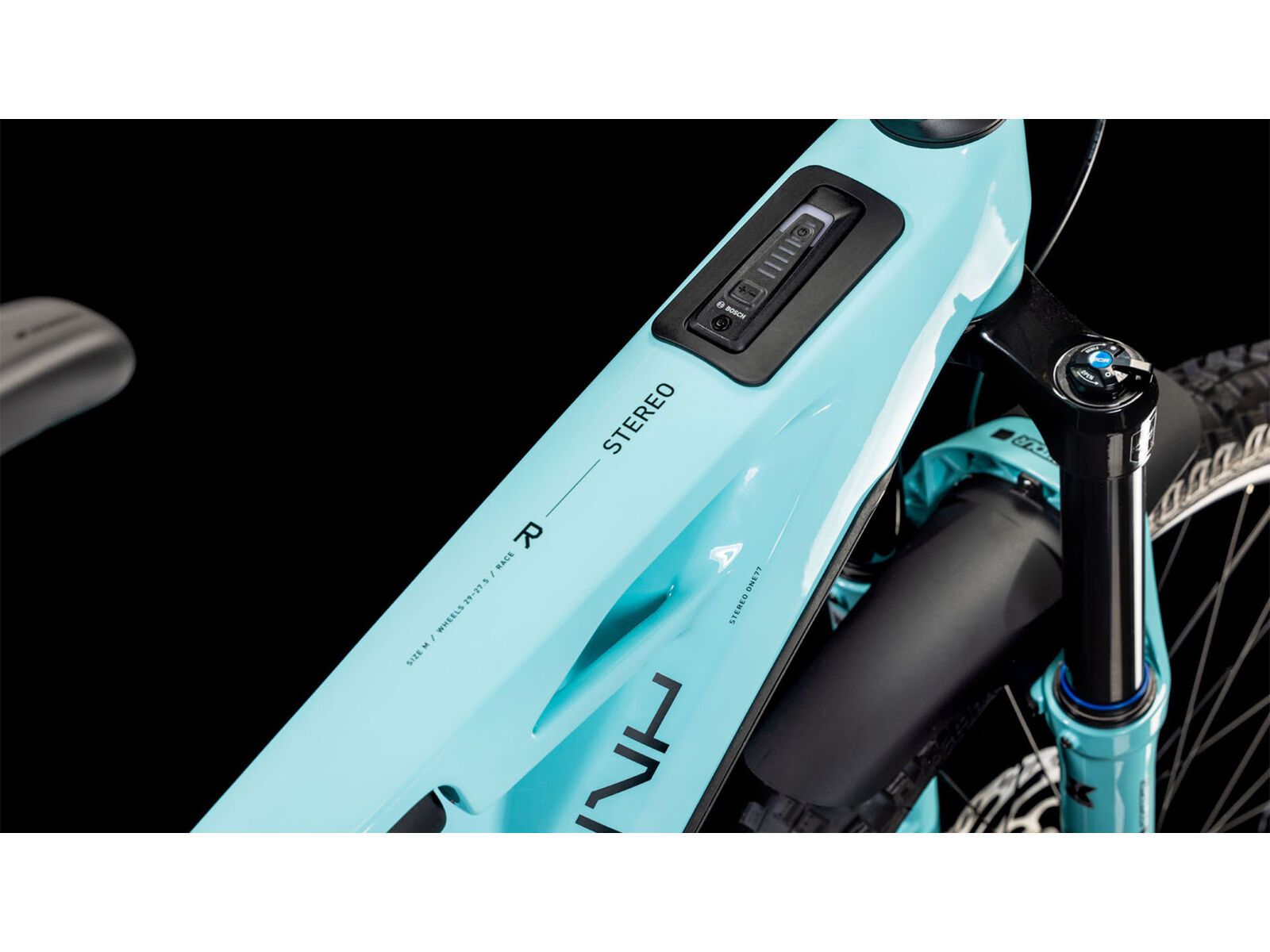 Cube Stereo Hybrid One77 HPC Race 800, dazzle´n´black - Bild 3