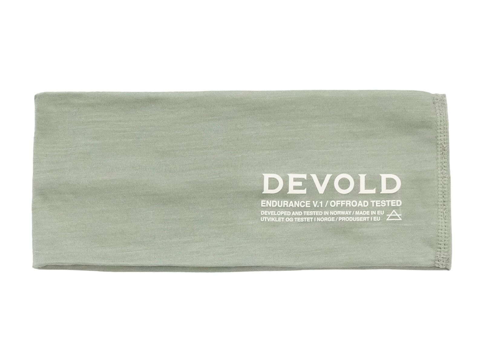 Devold Endurance Merino Light Headband, fog - Bild 1