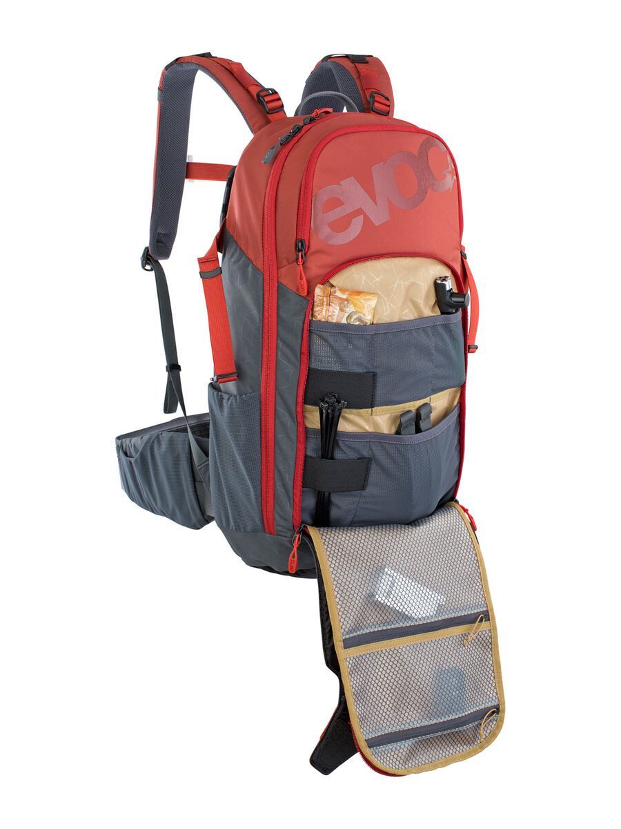 Evoc Neo 16l - L/XL, chili red/carbon grey - Bild 4