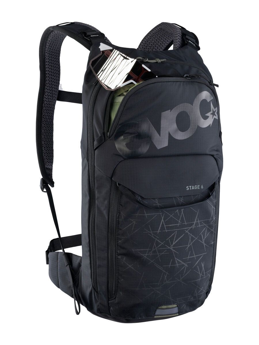 Evoc Stage 6 + Hydration Bladder 2, black - Bild 3