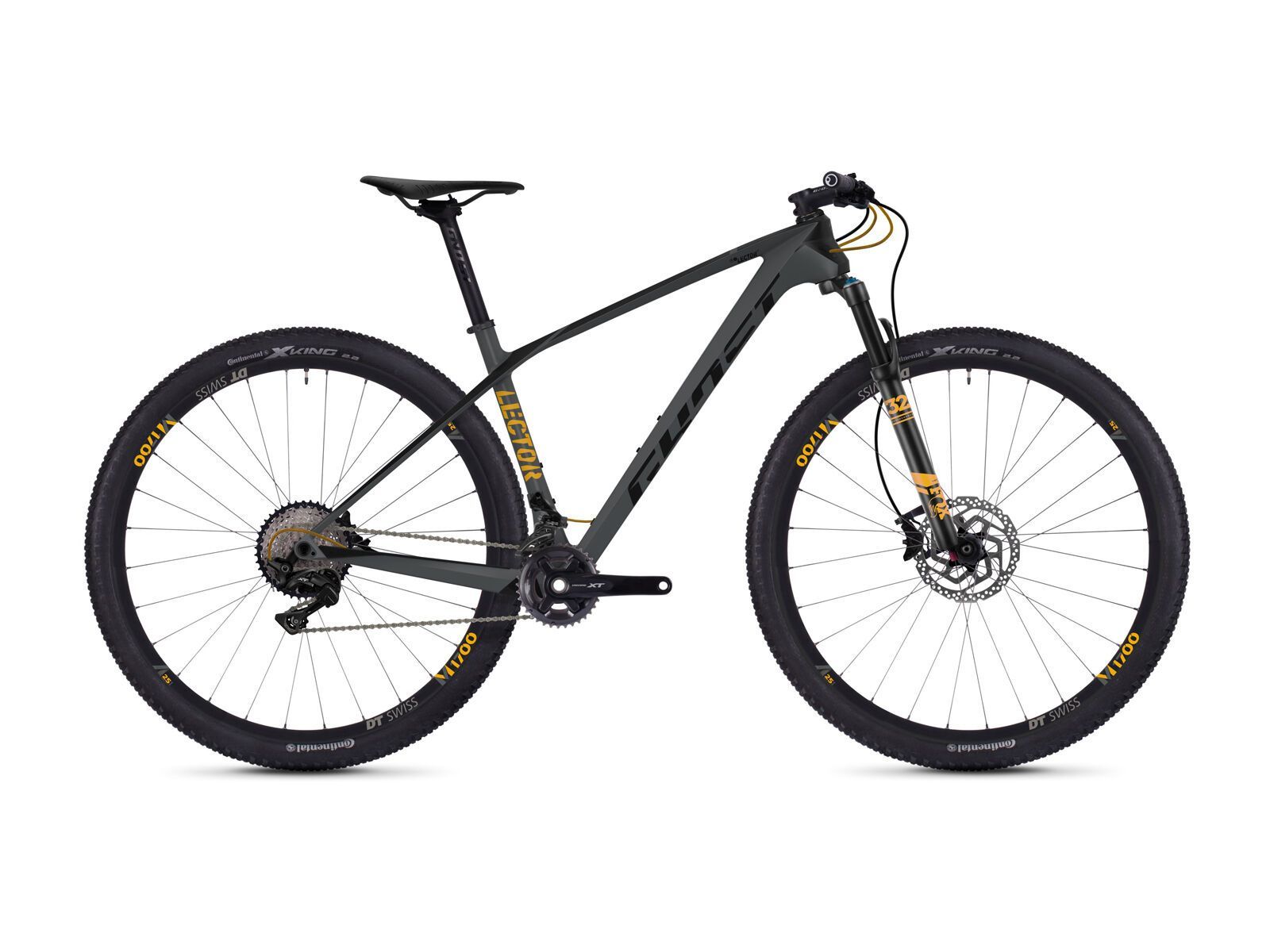 Ghost Lector 6.9 LC, titanium gray/night black/spectra yellow - Bild 1