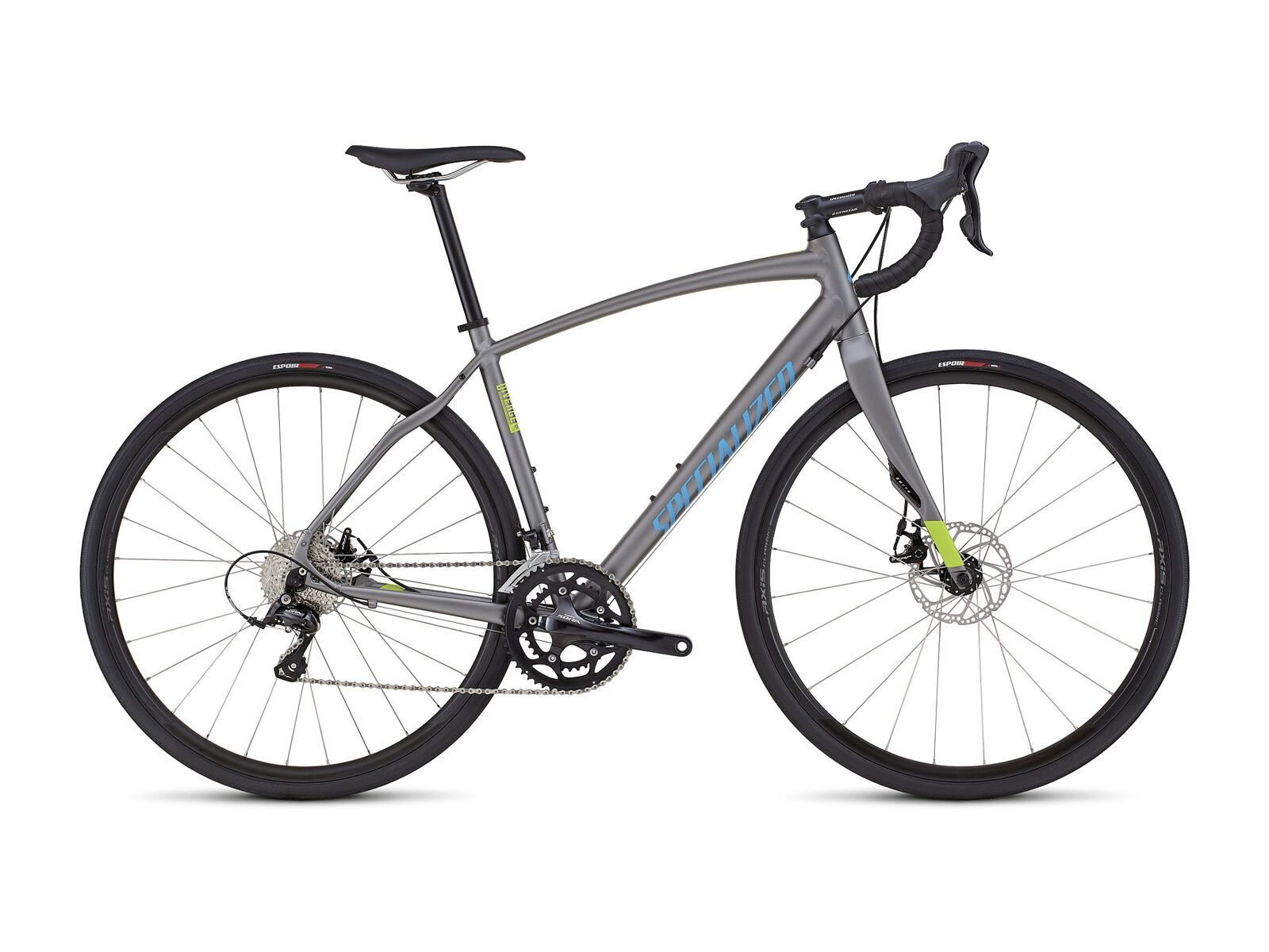 Specialized Diverge Sport A1 CEN, sterling grey/hyper green/cyan - Bild 1