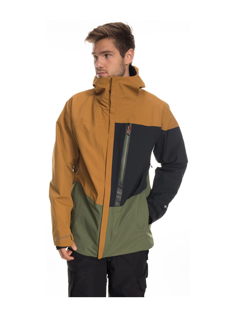 686 GLCR Gore-Tex GT Jacket, golden brown colorblock - Bild 4