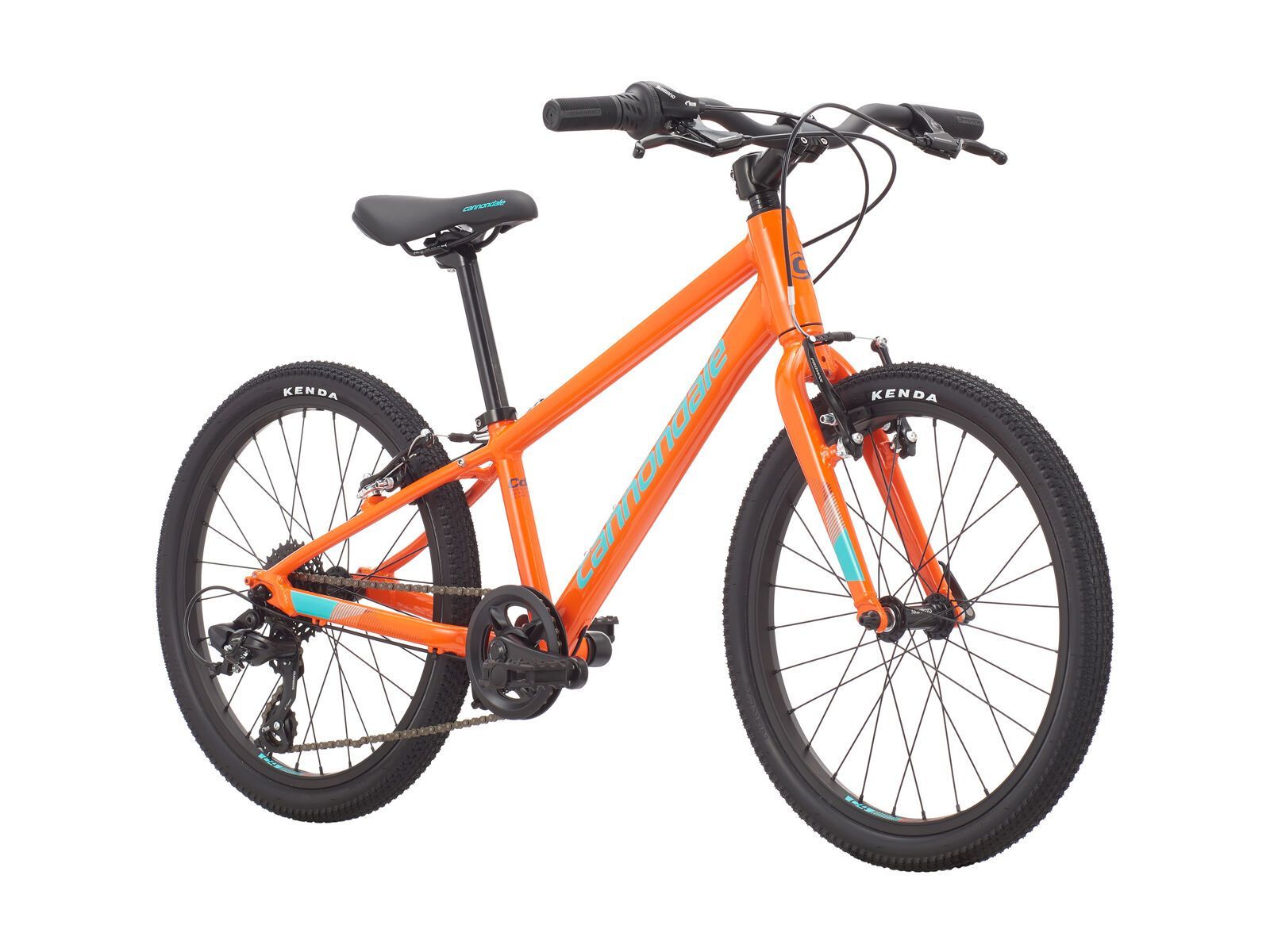 Cannondale Quick 20 Boy's, hazard orange w/ slate and turquoise, gloss (org) - Bild 2
