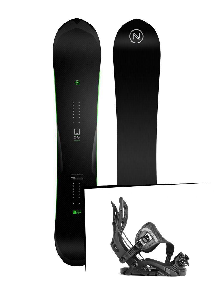 Set: Nidecker Ultralight 2019 + Flow Fuse (2226545S) - Bild 1