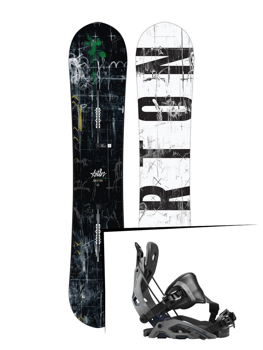 Set: Burton Antler 2017 + Flow Fuse Hybrid (1718366S) - Bild 1