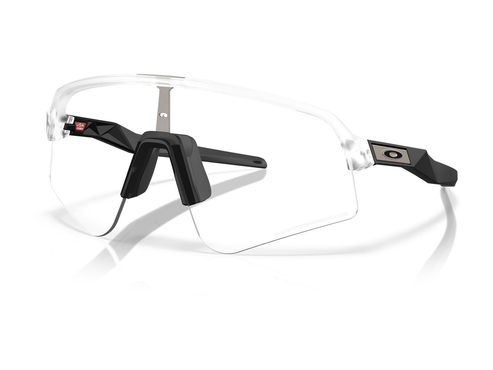 Oakley Sutro Lite Sweep, Clear To Black Iridium Photochromic / matte clear - Bild 13