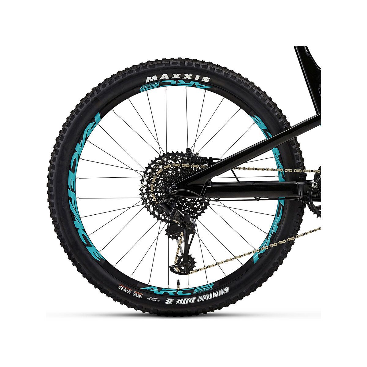 Rocky Mountain Thunderbolt Carbon 70, billy ocean/black in black - Bild 6