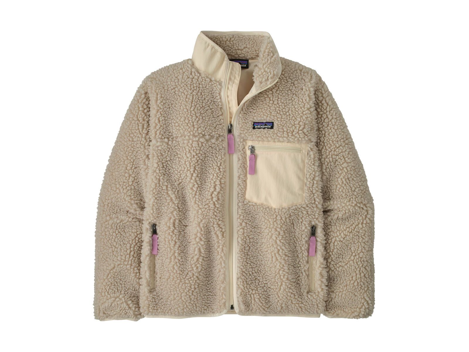 Patagonia Women's Classic Retro-X Jacket, natural w/light violet - Bild 1