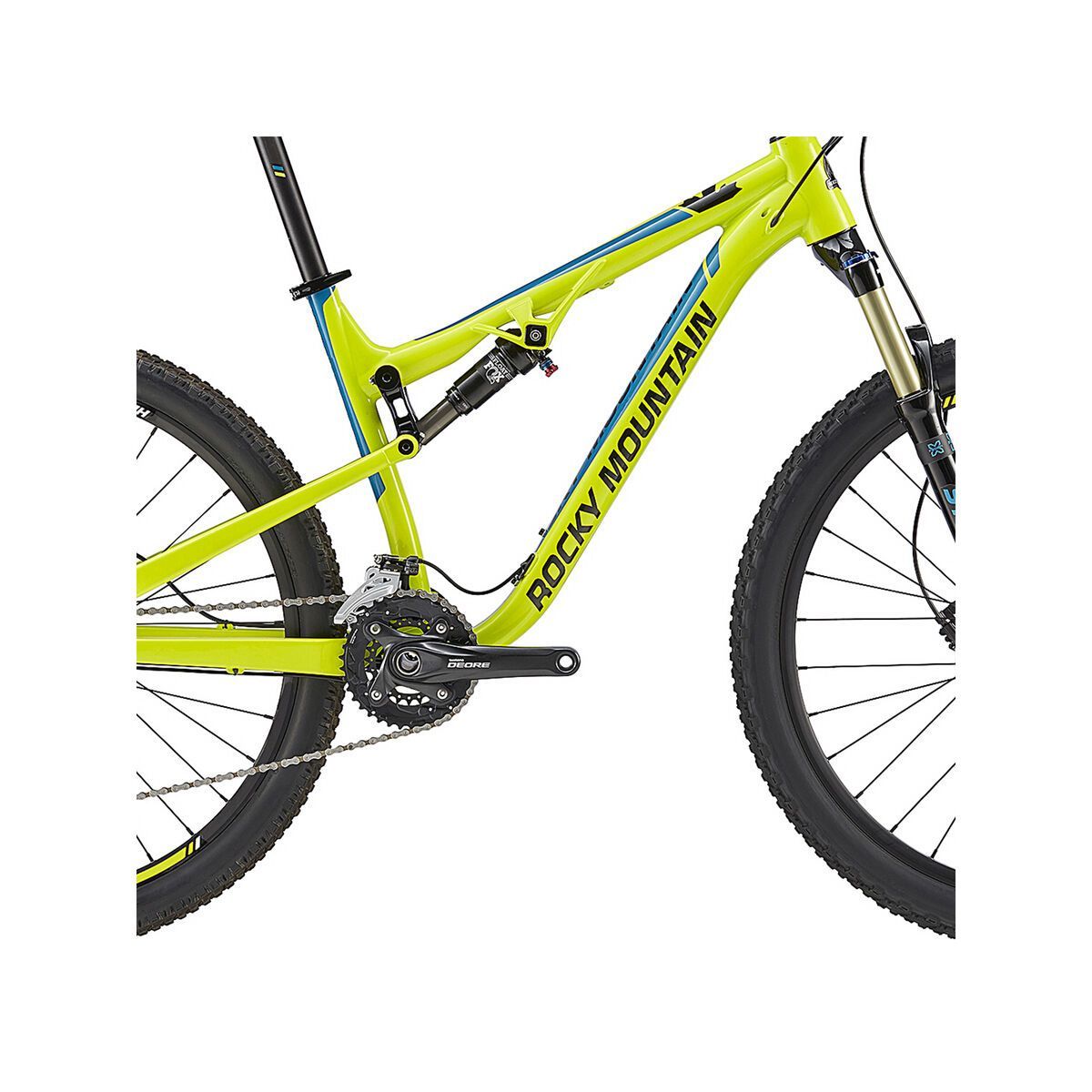 Rocky Mountain Thunderbolt 730, gloss lemongrass/petrol/black - Bild 3