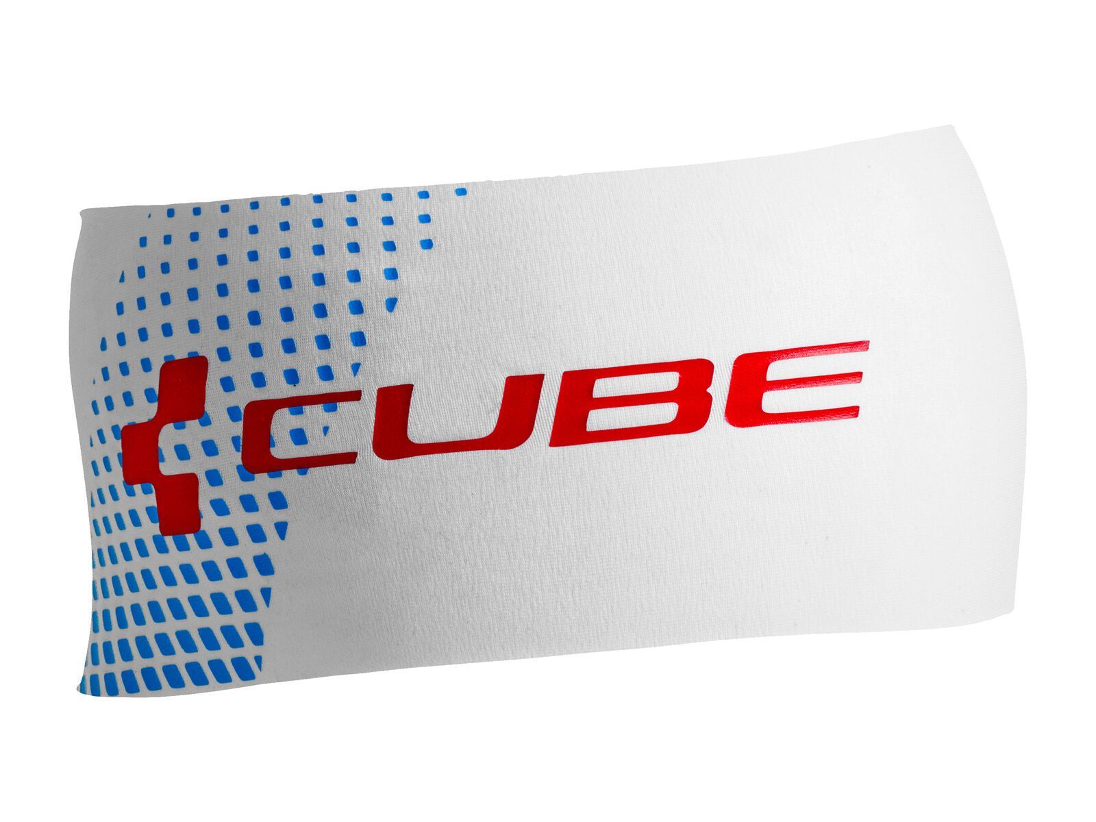 Cube Funktionsstirnband Race, white´n´red´n´blue - Bild 1