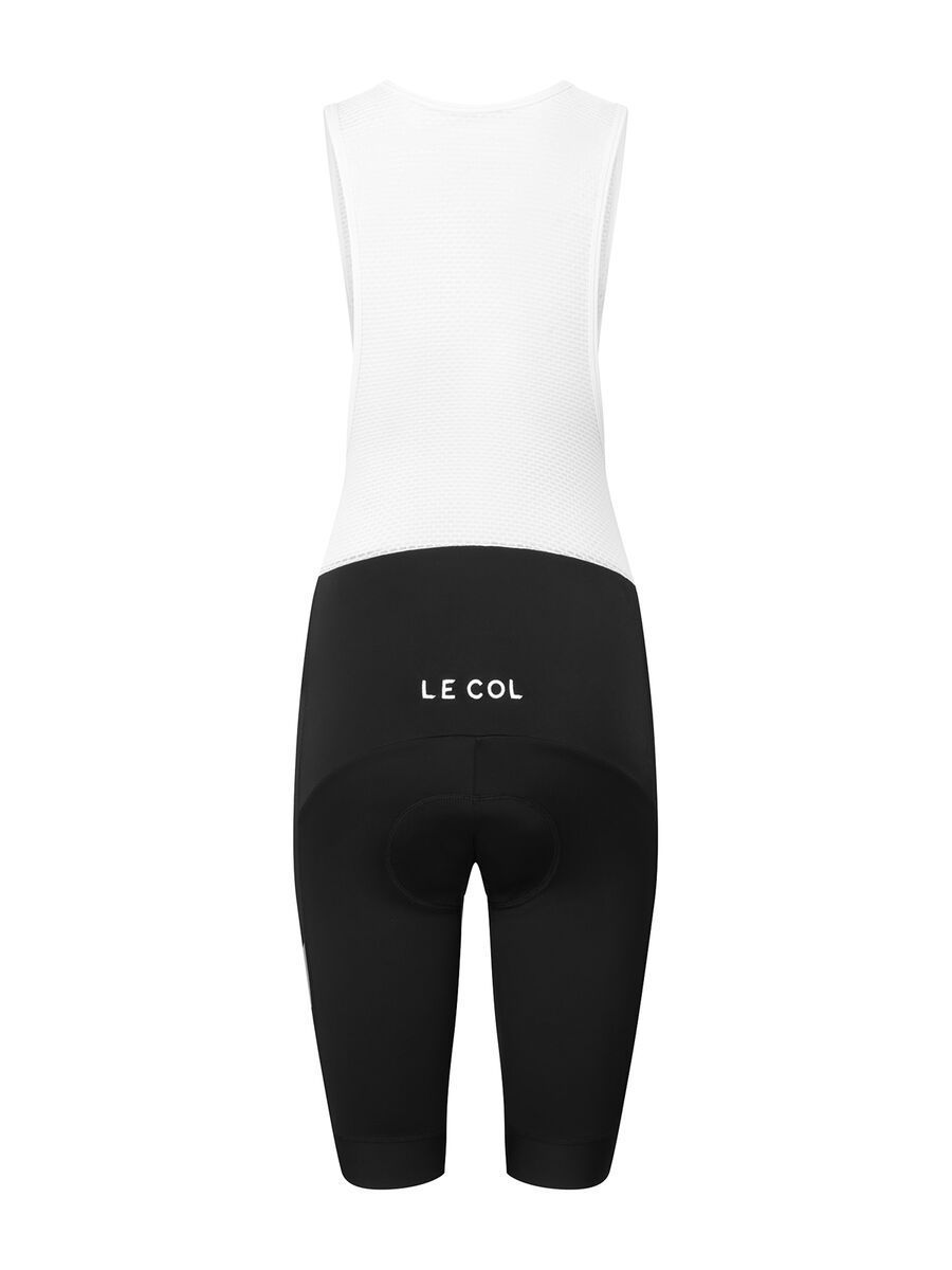 Le Col Womens Sport Bib Shorts II, black/white - Bild 3