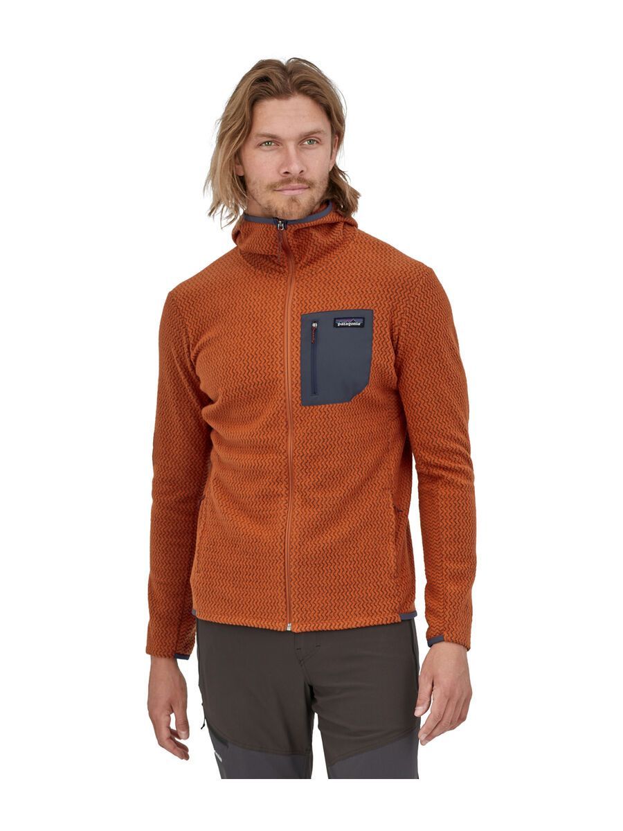 Patagonia Men's R1 Air Full-Zip Hoody, sandhill rust - Bild 2
