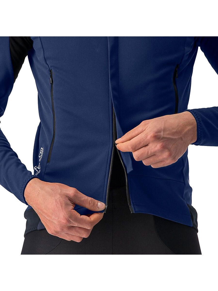 Castelli Perfetto RoS 2 Jacket, belgian blue/silver reflex - Bild 7
