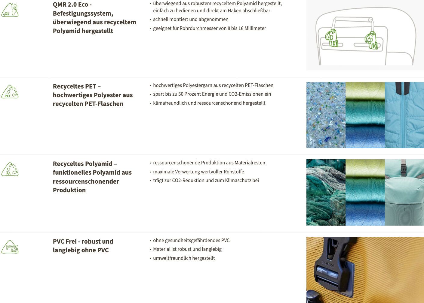 Vaude ReCycle Pro Single, linen - Bild 7