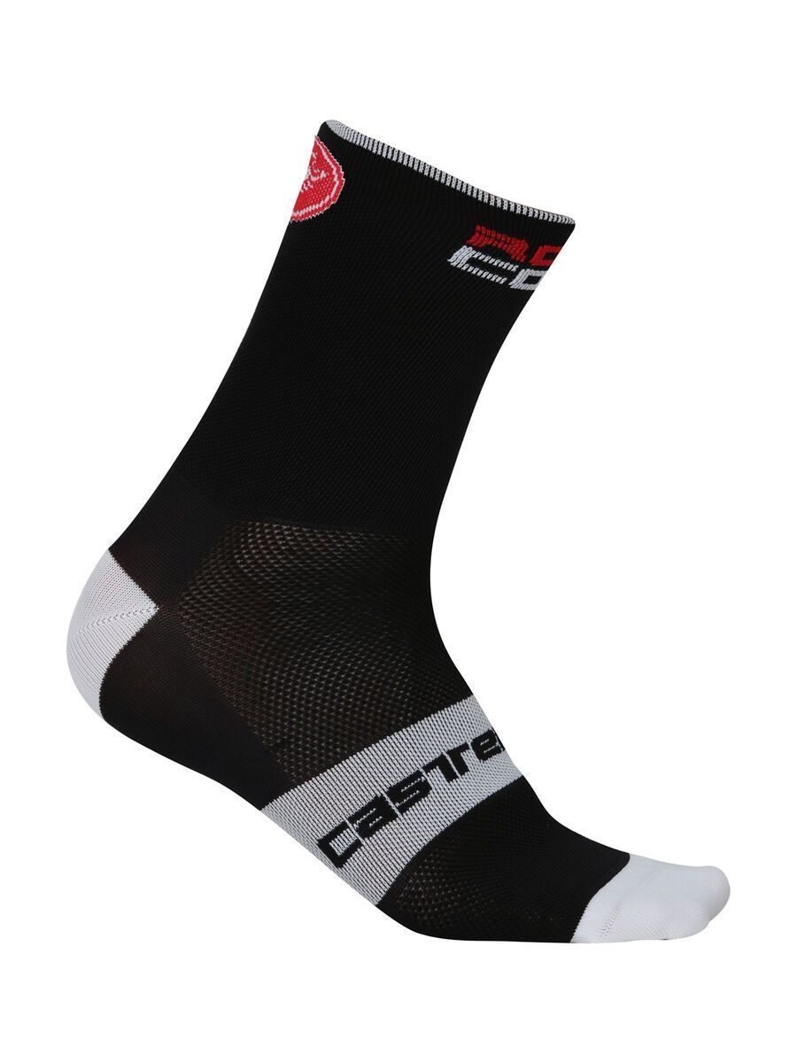 Castelli Rosso Corsa 9 Sock, black - Bild 1