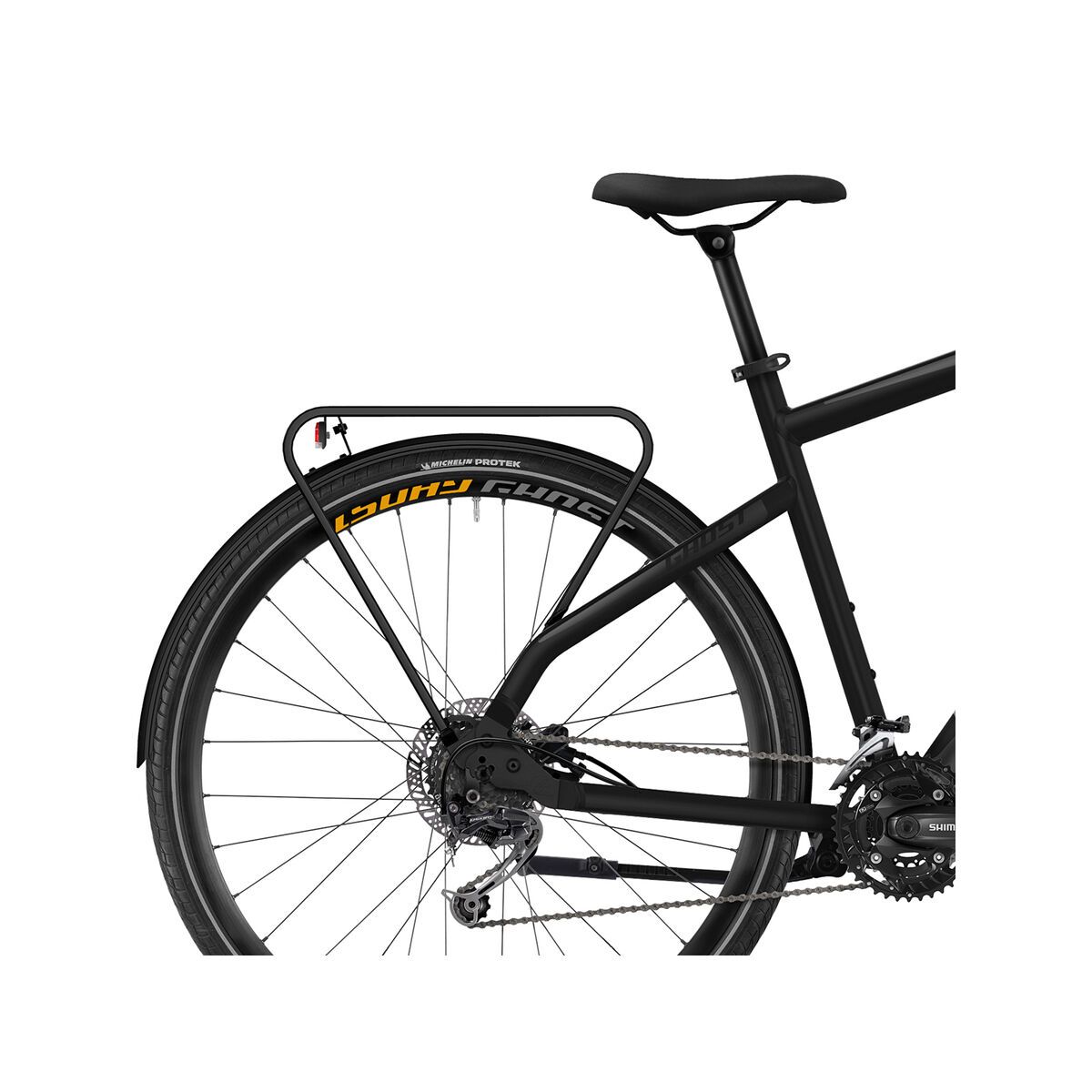 Ghost Square Trekking 5.8 AL, night black/titanium gray/juice orange - Bild 6