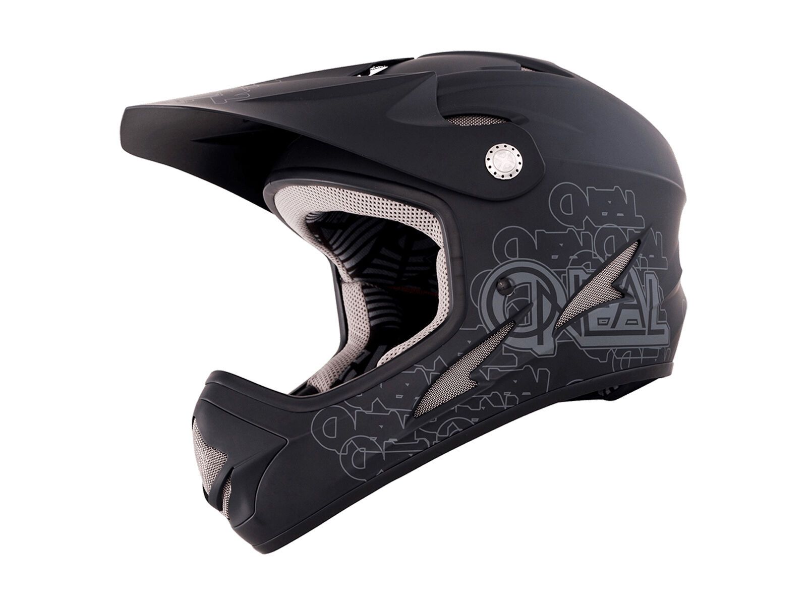ONeal Backflip Fidlock DH Helmet Evo Flat, black - Bild 1