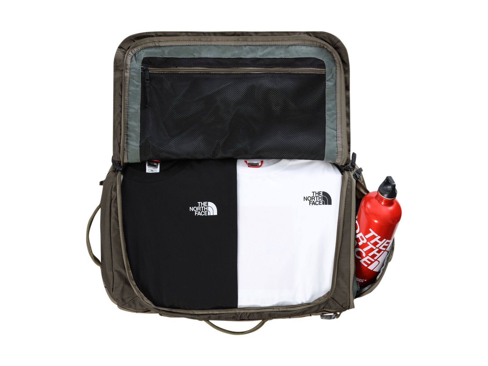 The North Face Base Camp Voyager Duffel 32 L, new taupe green-tnf black - Bild 4