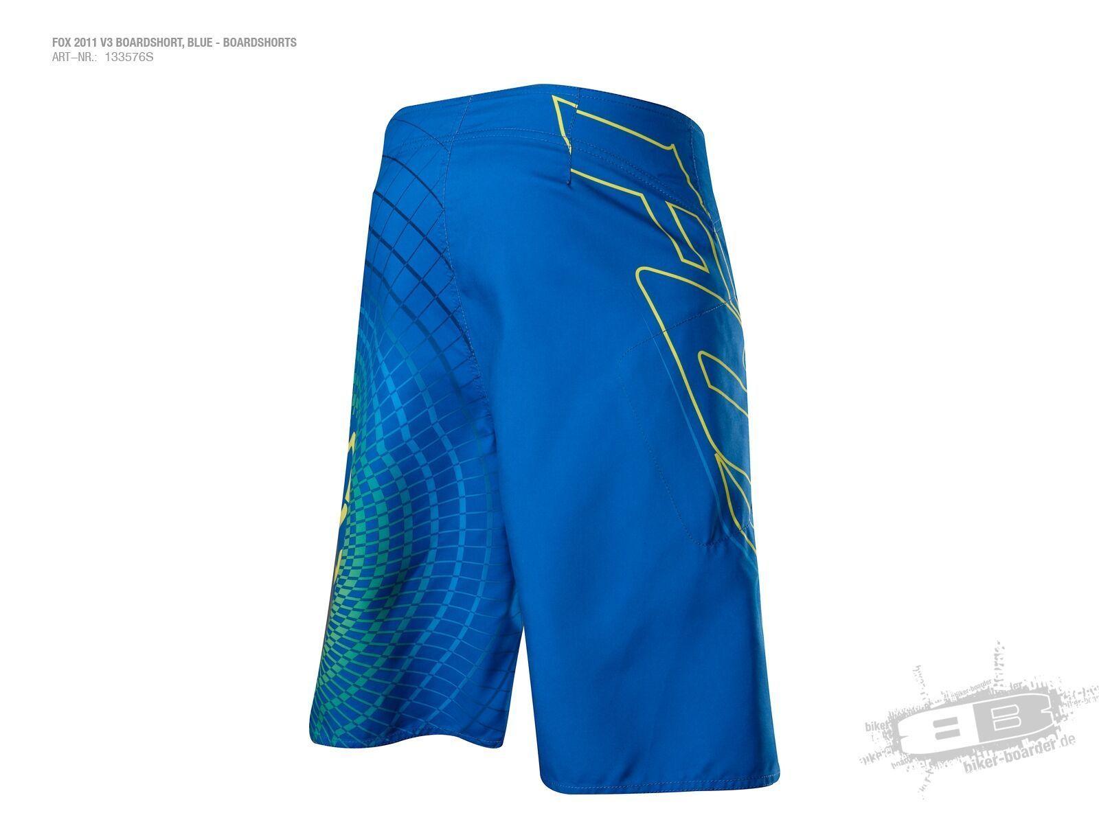 Fox V3 Boardshort, blue - Bild 2