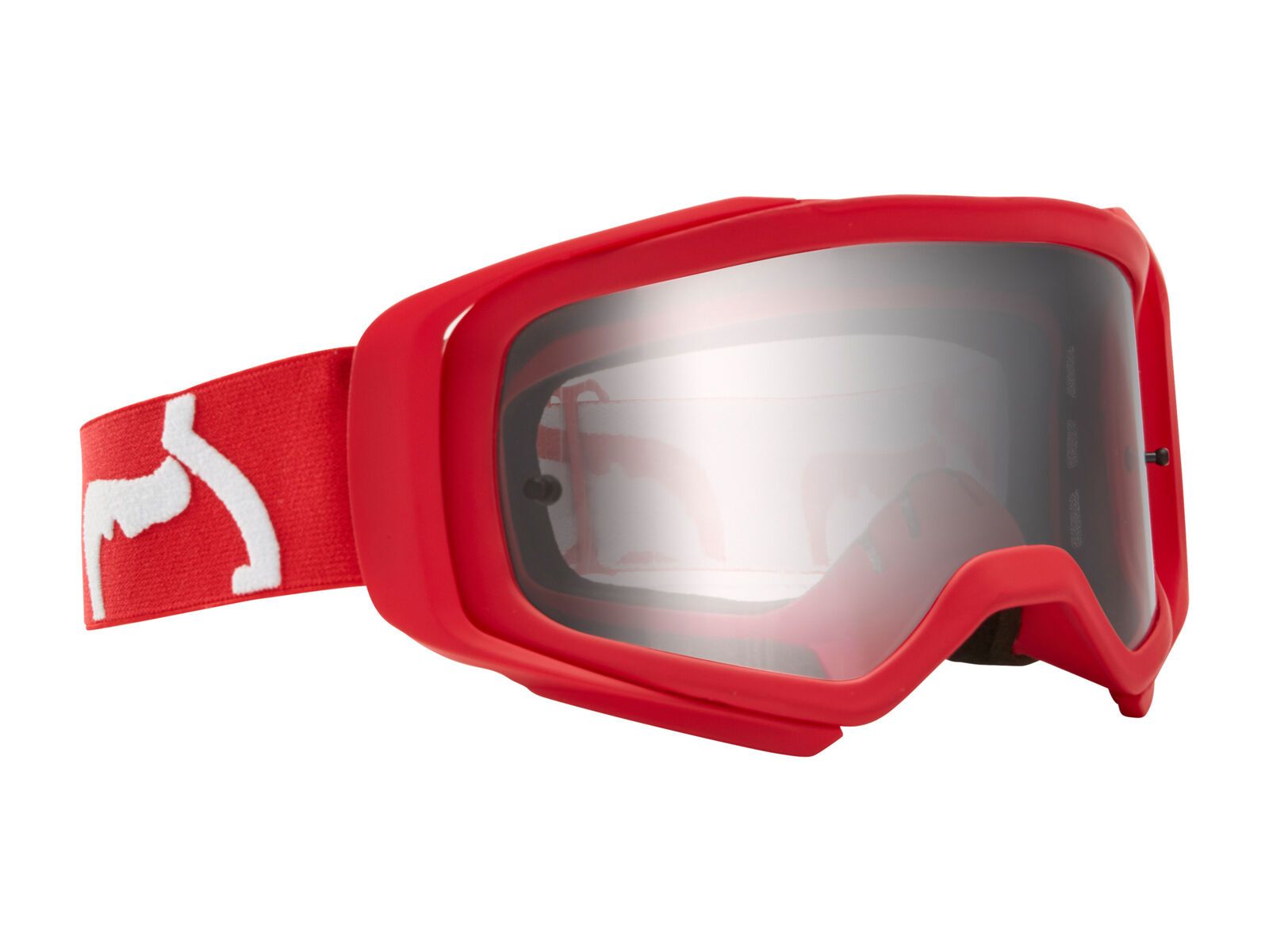 Fox Airspace Prix Goggle Clear, flame red - Bild 2