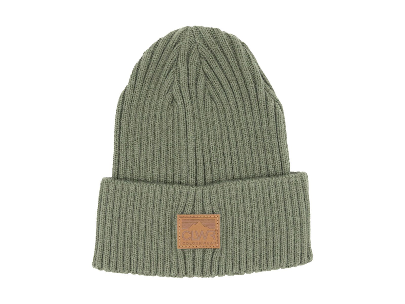Colourwear Badge Beanie, grey green - Bild 1