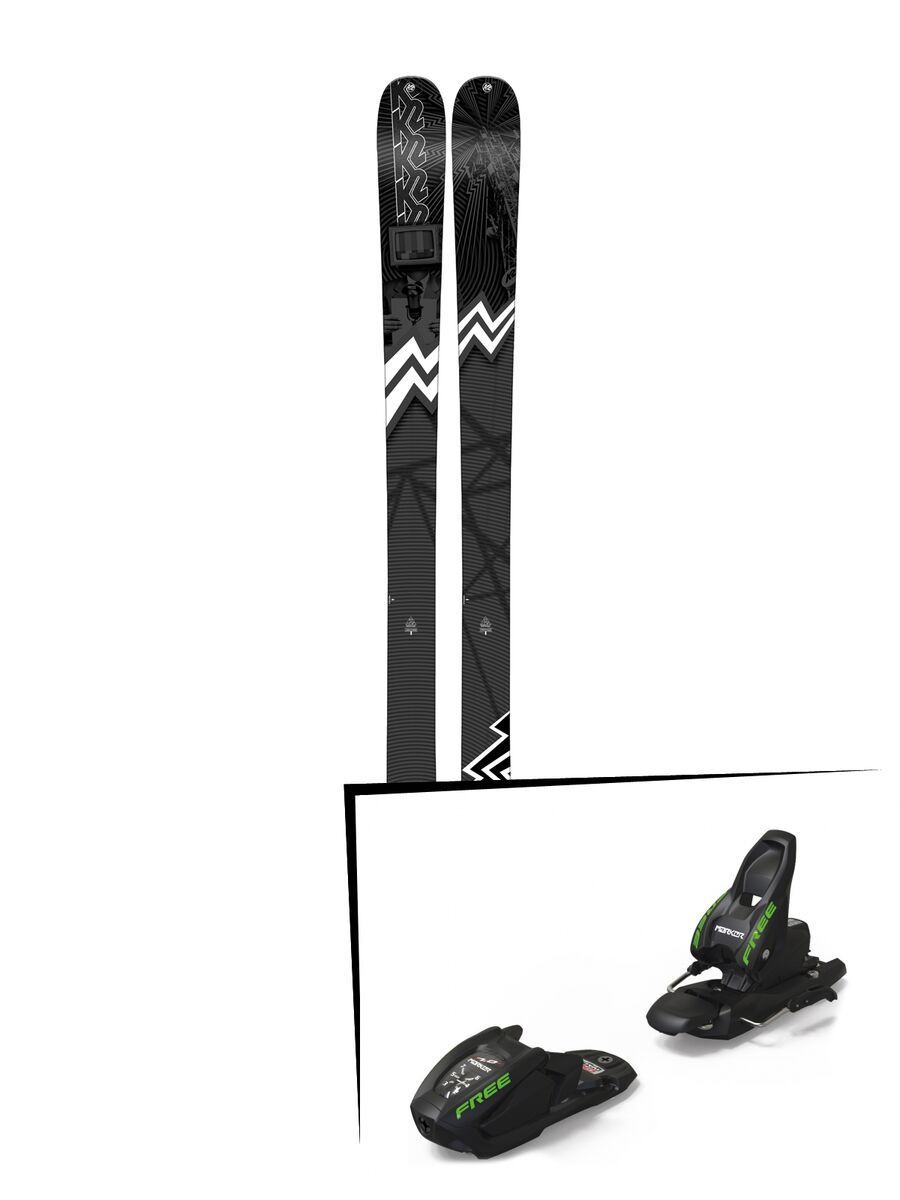 Set: K2 SKI Press 2019 + Marker Free 7 black - Bild 1